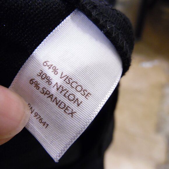 J Jill Pants Womens Large Black EUC - Picture 6 of 9